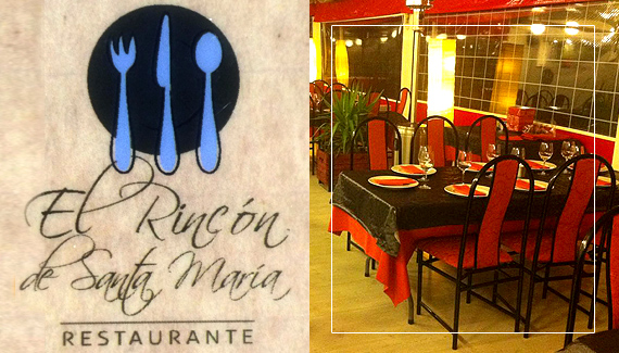 Carta Piscina Restaurante Santa María